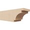 Ekena Millwork 4in. W x 4in. H x 12in. L Mediterranean Woodgrain TimberThane Rafter Tail, Primed Tan RFTUR04X04X12MEDRCPR - alternate 1